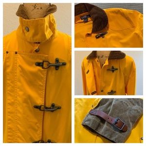 Polo by Ralph Lauren MEN'S Bright Yellow Boating/Sailing Jacket NWOT